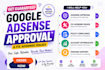 get guaranteed google adsense approval and fix adsense issuses