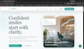 a modern dental clinic website with appointment booking
