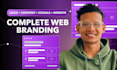 build complete website branding, logo, images, content and wordpress website