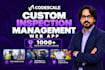 build a custom inspection management app