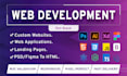 convert psd figma pdf to html responsive bootstrap