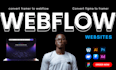 design webflow website, framer to figma to webflow, webflow expert developer