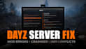 fix dayz mod loading errors, crashes, missing dependencies, and conflicts