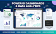 build power bi, excel, python, and word solutions