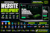 build a modern responsive website with HTML CSS javascript