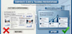design professional corporate presentations and training slides