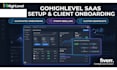 setup gohighlevel saas mode and client onboarding