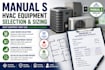 do manual s hvac equipment selection and sizing