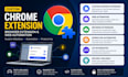 build custom chrome extension browser extension and web automation