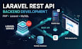 develop a laravel rest API and backend for your application