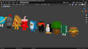 create a 3d chibi character for your game