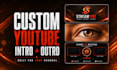 create a custom youtube intro and outro for your channel