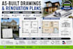 create as built drawings and renovation permit plans