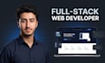 do website development as full stack web developer, frontend, backend developer