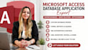 build a custom database application in microsoft access