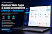 build a custom web app or admin dashboard