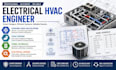 provide hvac design, cooling load calculation, electrical design and panel