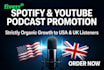 do organic podcast promotion
