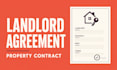 draft a professional landlord agreement and property contract