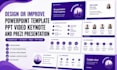 design or improve powerpoint template ppt video keynote and prezi presentation