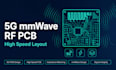 5g mmwave rf pcb layout design with high speed impedance controlled routing