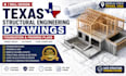 design texas structural engineering drawings, foundation and framing plans
