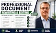 professionally rewrite and edit your business documents