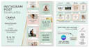 create social media canva template