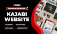 design kajabi website, setup courses, and build funnels