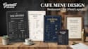 design cafe menus, bar menus, and restaurant menu layouts