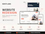 redesign your website with a modern responsive UI UX design