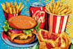 make a food pop art illustration