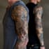 draw a attractive tattoo sleeve art