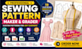 be your professional sewing pattern maker for custom garment patterns