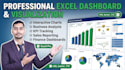 create an excel dashboard and data visualization