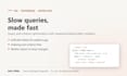 optimize your slow sql queries and database schema