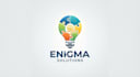 design a creative and clever puzzle logo