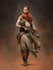 create cinematic sci fi space opera character art and concept design