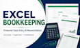 do accurate bookkeeping and financial data entry in excel
