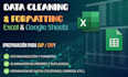 clean, standardize, and format your excel spreadsheets