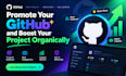 promote your github and boost your project professionally