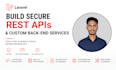 build secure laravel backend and rest API development