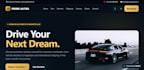 built a modern car dealership website
