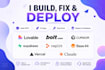 fix lovable ai, build replit migrate, base44, supabase, saas fix , claude code