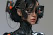 cyberpunk female character desing