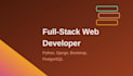 build your custom web application from scratch python django