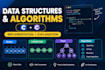 implement data structures and algorithms in c or cpp