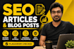 write SEO articles and blog posts
