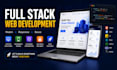 develop a proffessional full stack website