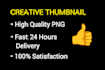 design modern UI buttons, youtube thumbnails, and banners